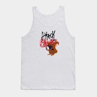 Attack Squirrel x Girl Wasted Tank Top